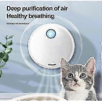 Rechargeable Air Cleaner for Cat Litter Box, Smart Pet Odor Purifier Deodorization Tool