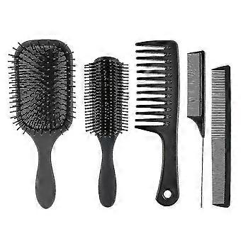 5-Pc Flexible Detangler Brush Set