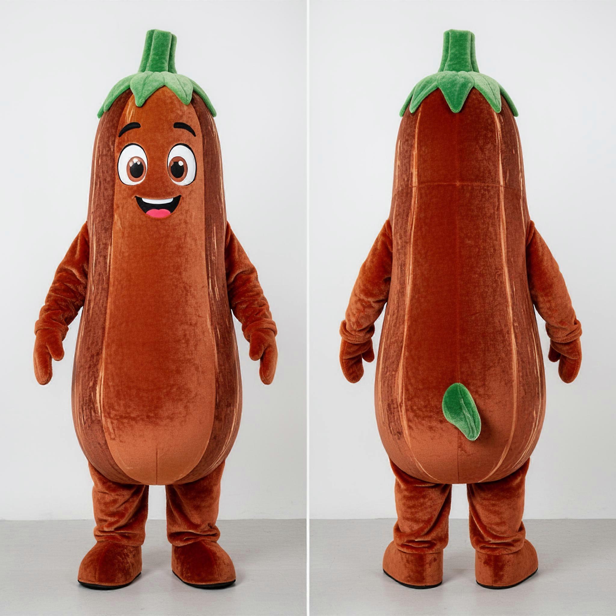 MASTICOT Rust Rounded Zucchini Mascot
