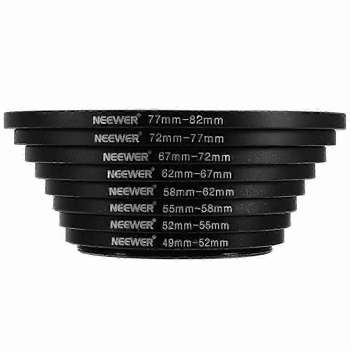 Anodized Aluminum Lens Adapter Ring Set