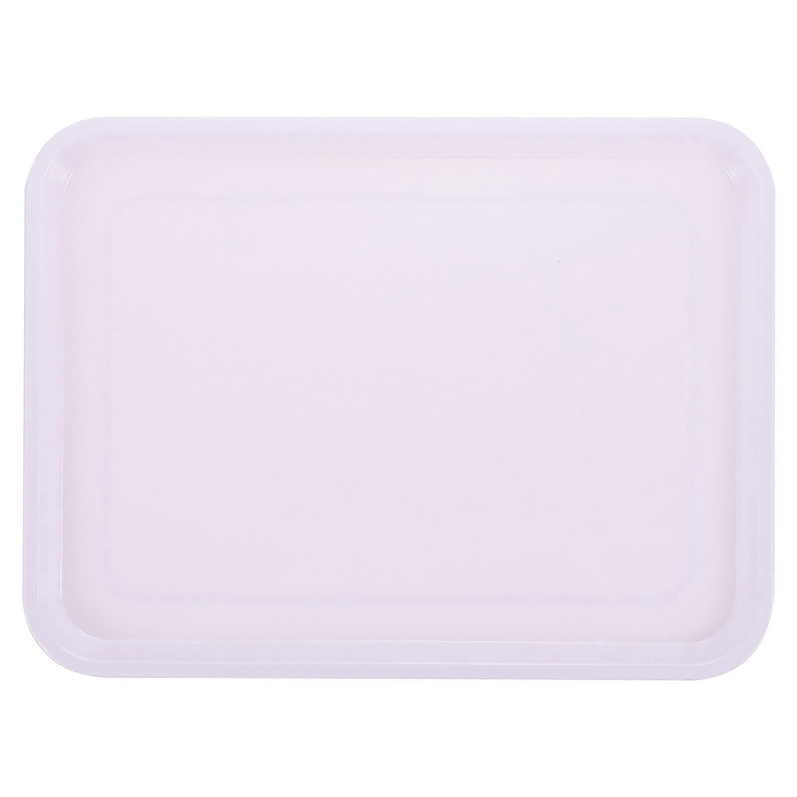 White Tray Practical Storage Container for Storage Multipurpose Tray