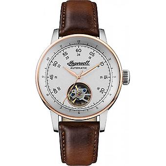Ingersoll les milliers Automatic Analog Man Watch avec Cowskin Bracelet I08001