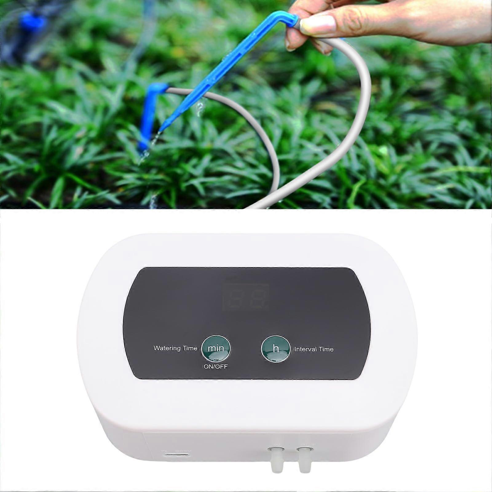 Automatic Plant Waterer Smart Timer Direct Root Watering Indoor Garden Drip Irrigation Kit
