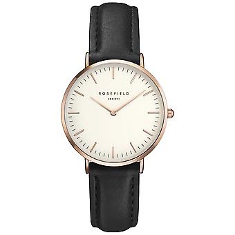 Rosefield the tribeca Quartz Analog Women's Watch with Cowskin Bracelet TWBLR-T53