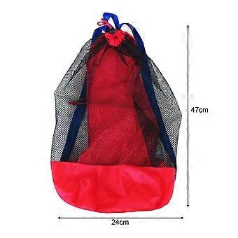 Beach Mesh Storage Bag Swimming Pool Park Children Kids Sand Play Net