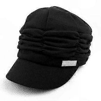Winter warm Crochet Newsboy Hat for Women Ladies Peaked Beanie Cap Slouchy Baggy StyleYF