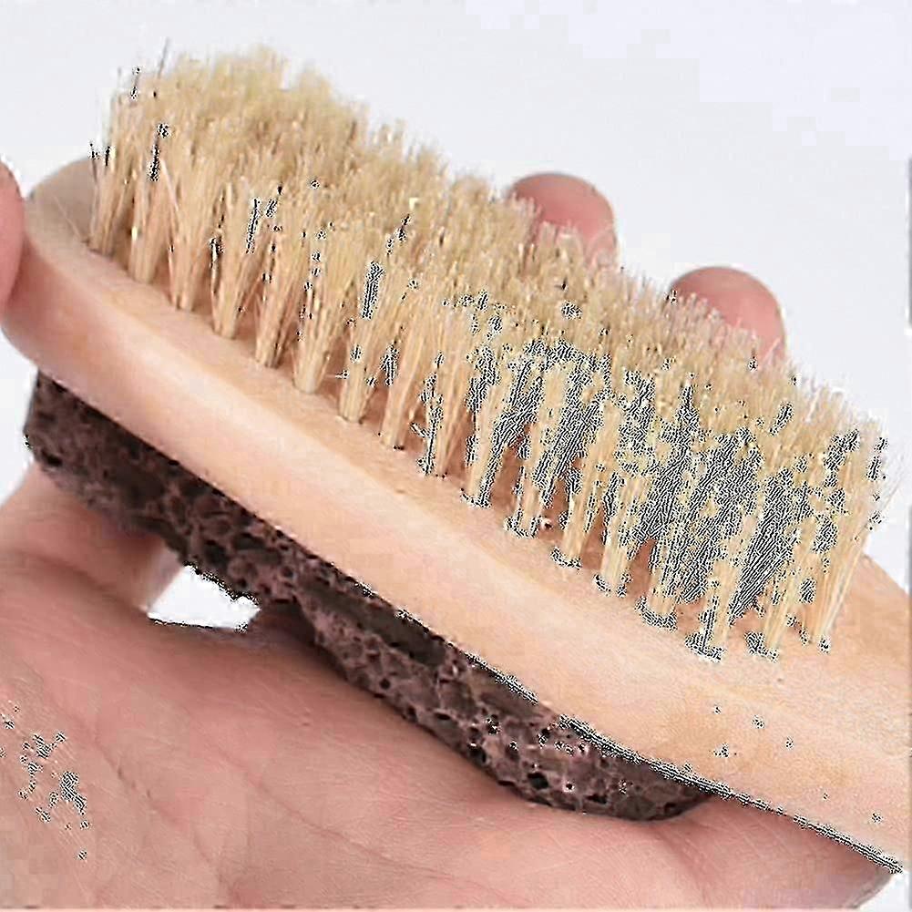 Pedicure File With Integrated Brush