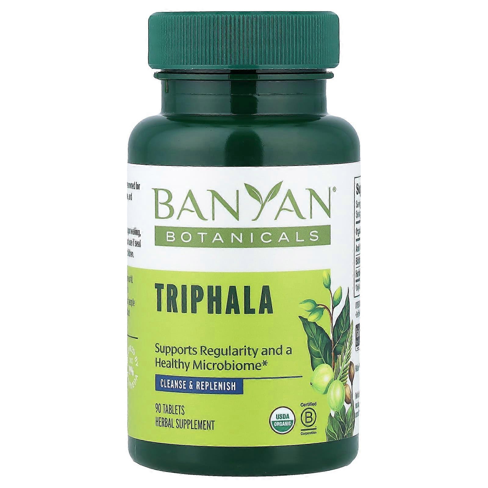 Banyan Botanicals, Triphala, 90 comprimidos
