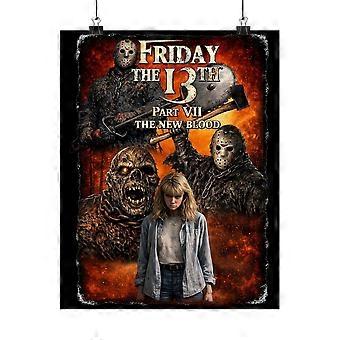 Friday the 13th PVII Jigsaw Puzzle Horror Movie TU1034