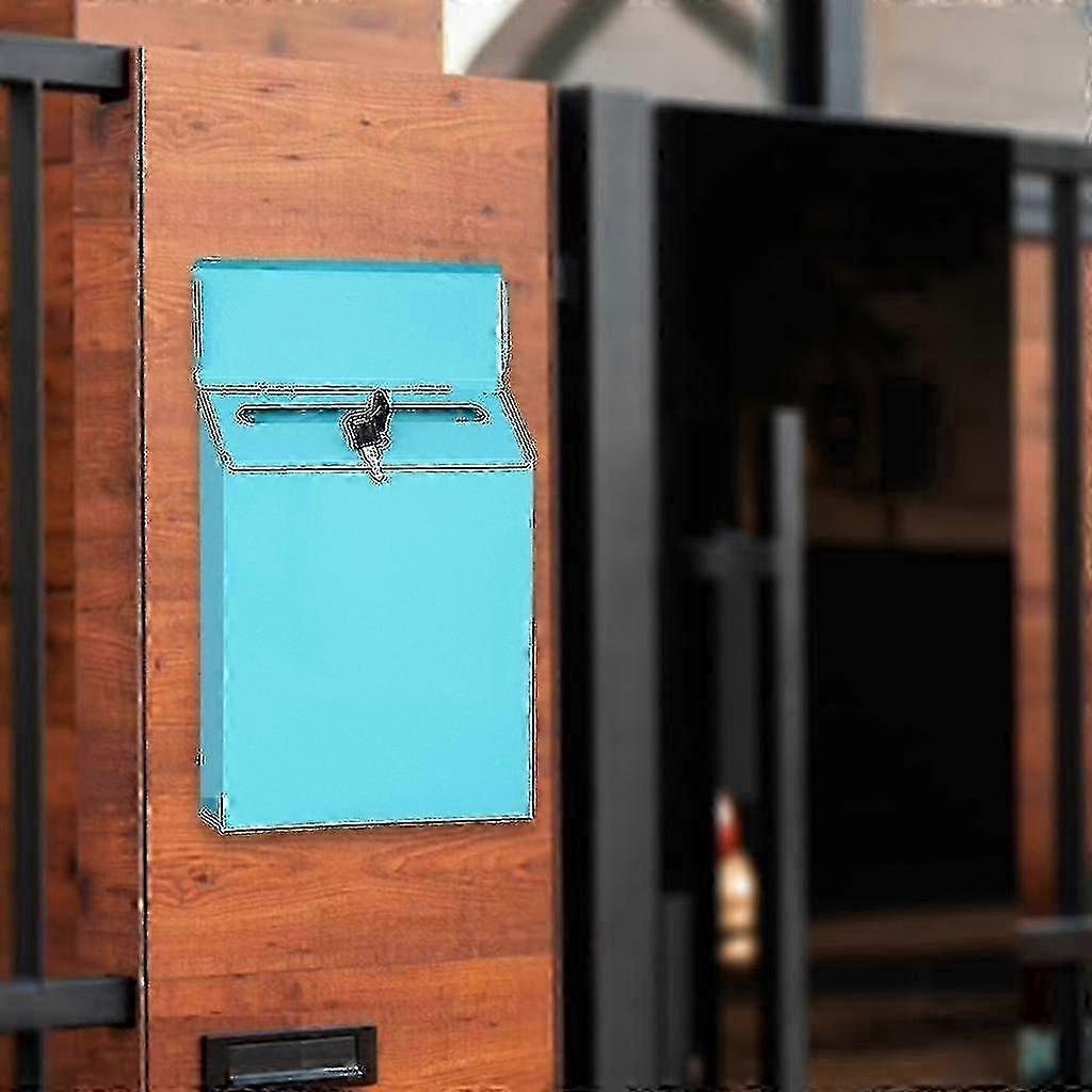Mailbox Locking Wall Mounted Comment Drop Box Payments Holder Postbox