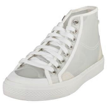 adidas Nizza High Womens Fashion Trainers in White