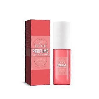 2pcs Brazilian Perfume (Red), A refreshing, natural, body perfume spray for women, suitable for dating, with a floral fragrance that is not irritating