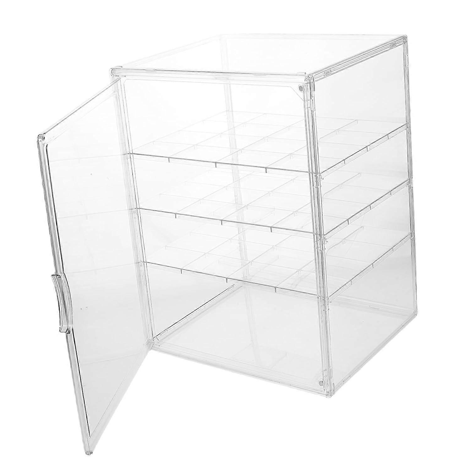 4-layer Adjustable Dessert Display Case for Pastries