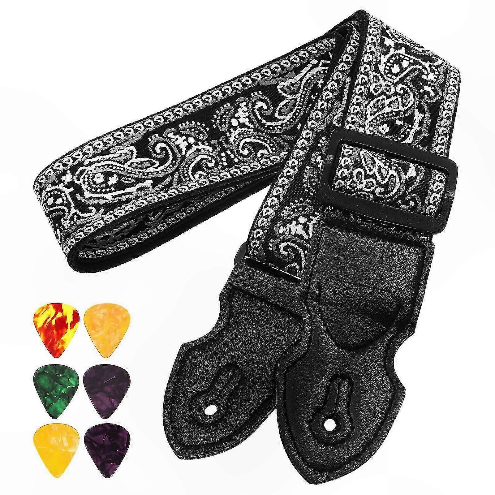Lightweight Embroidered Adjustable Strap