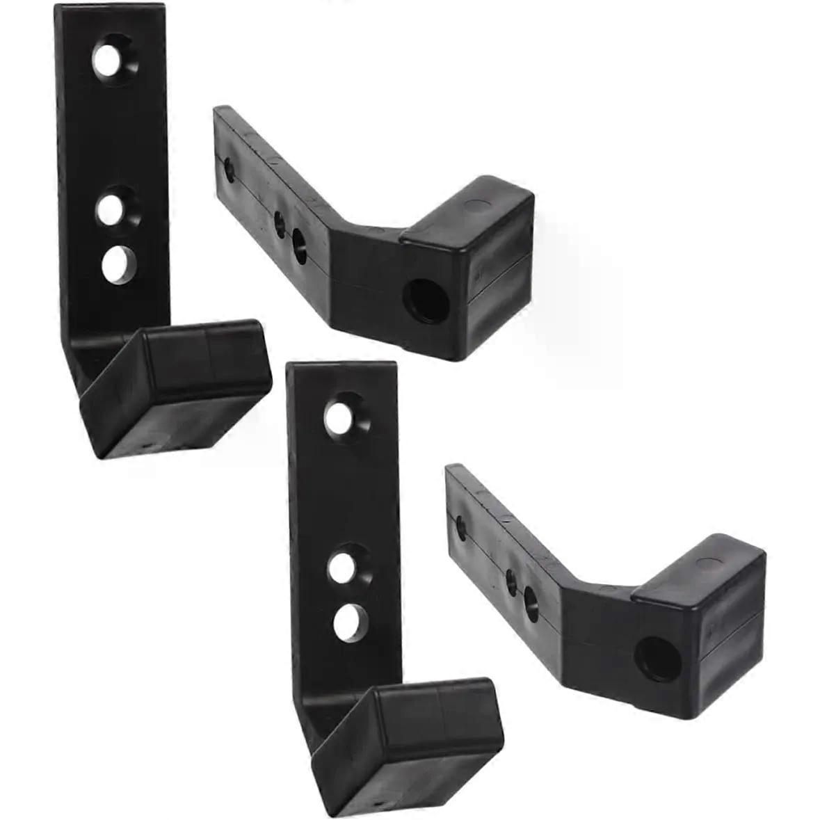 Barbell Rack, 4pcs PC Hanger Hooks for Coated