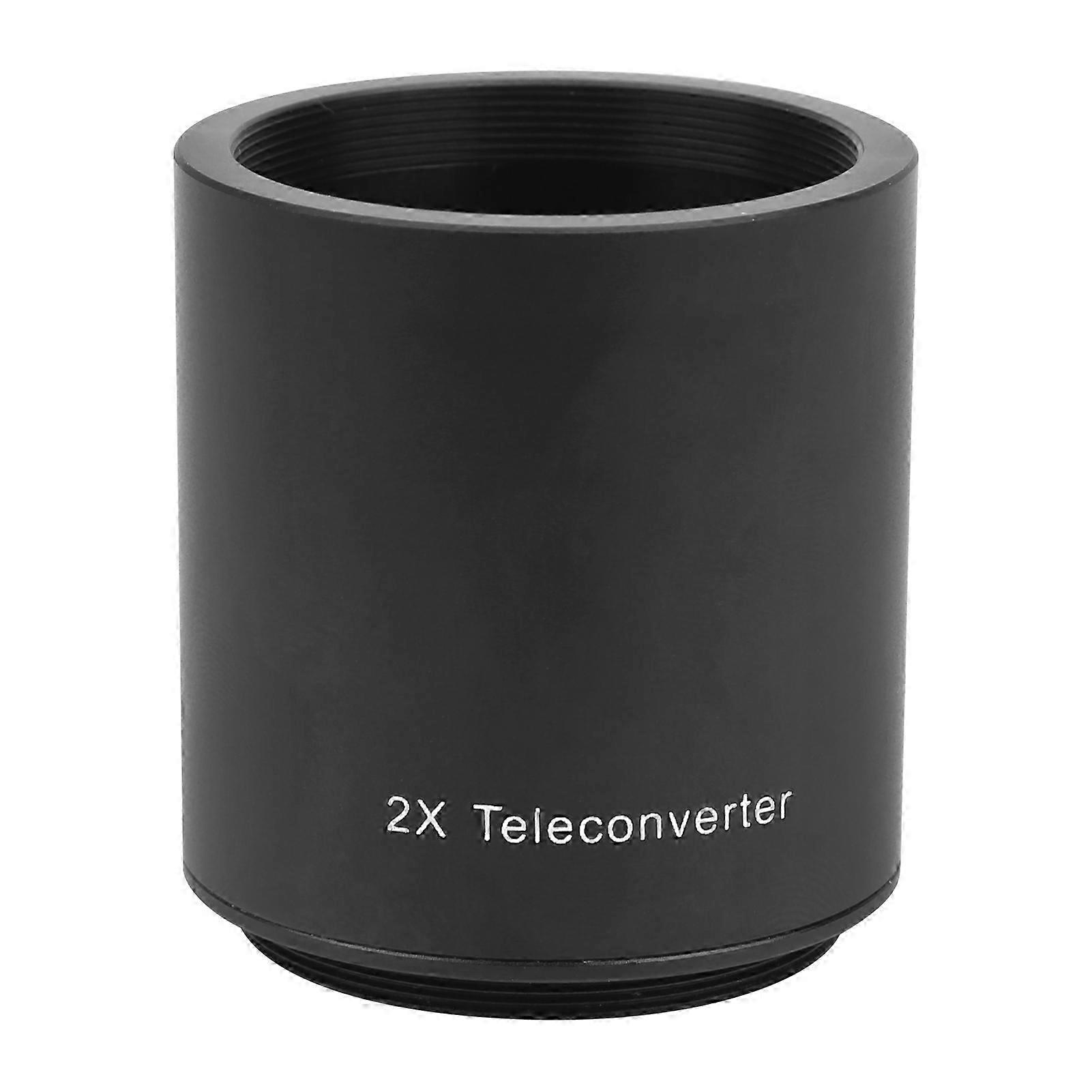 2x Black M42 Teleconverter