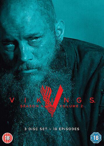 Vikings Season 4 - Volume 2 DVD (2017) Travis Fimmel cert 18 3 discs - Region 2