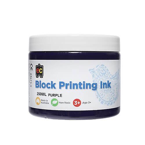 Ec Art Non Toxic Water Soluble Block Printing Ink For Linoleum Wood 250mL