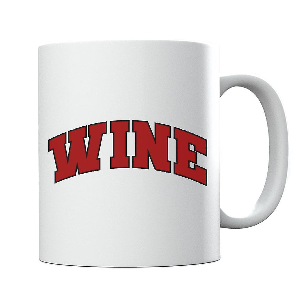 Red Wine Varsity Mug
