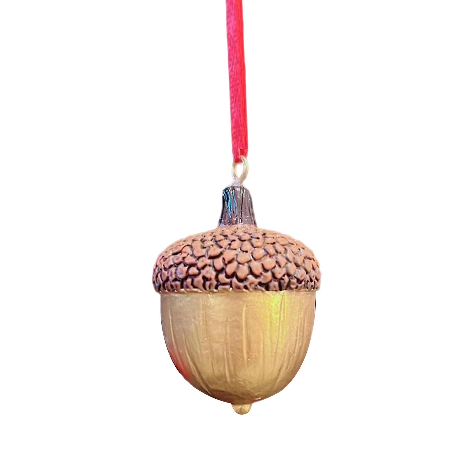 Xmas Fake Pine Nuts Pattern Pendant Create Warm Cozy Christmas Atmosphere