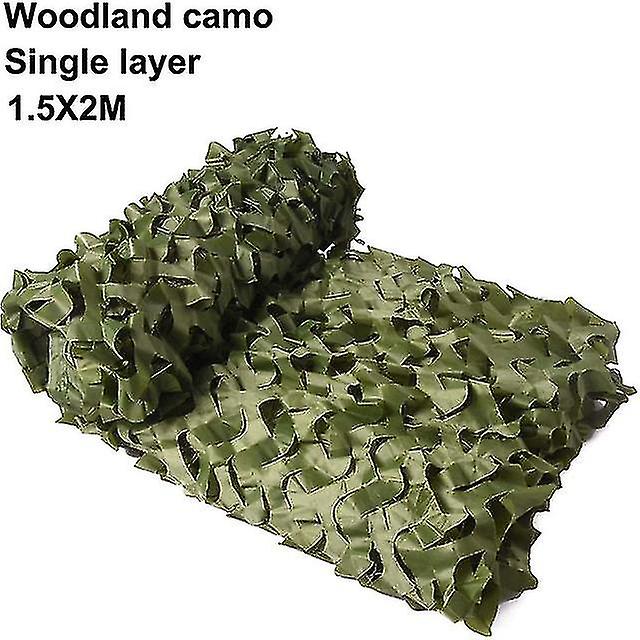 Camo Netting Camouflage Net Woodland Shooting Hide Army Camouflage Net Hunting Cover Military Camo Theme Party Decor Sunshade