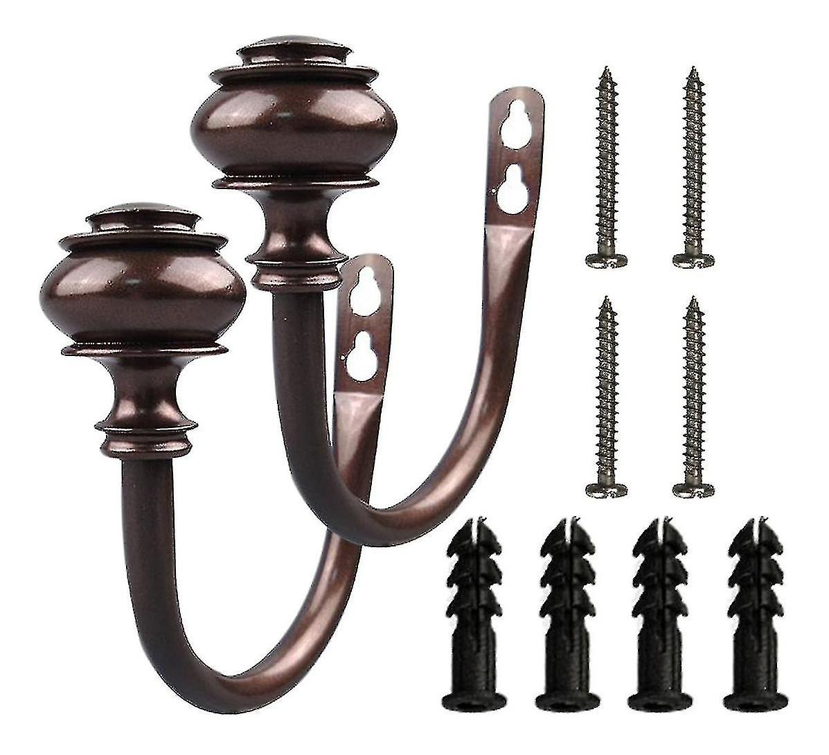 カーテンアクセサリーU字型フックロープバックルモダンミニマリストクロスボーダーメーカー在庫 鉄ベーキングラッカーファブリックカーテンロープフックタイ