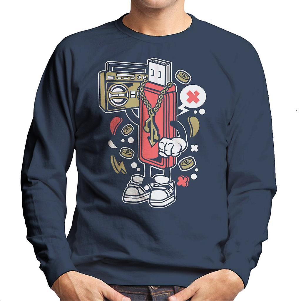 Boombox Opblussen Drive mænds Sweatshirt