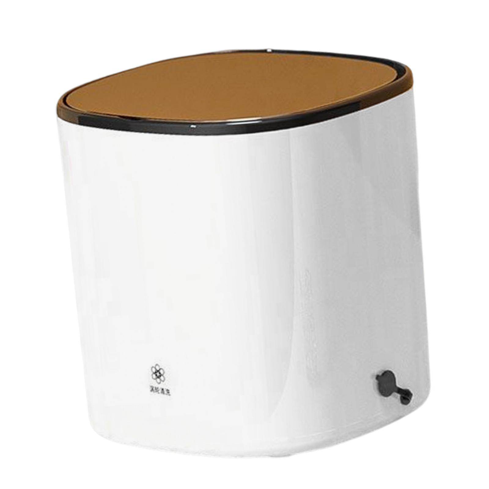 Mini Portable Washing Machine Automatic Rotating Turbines Green Drain Basket