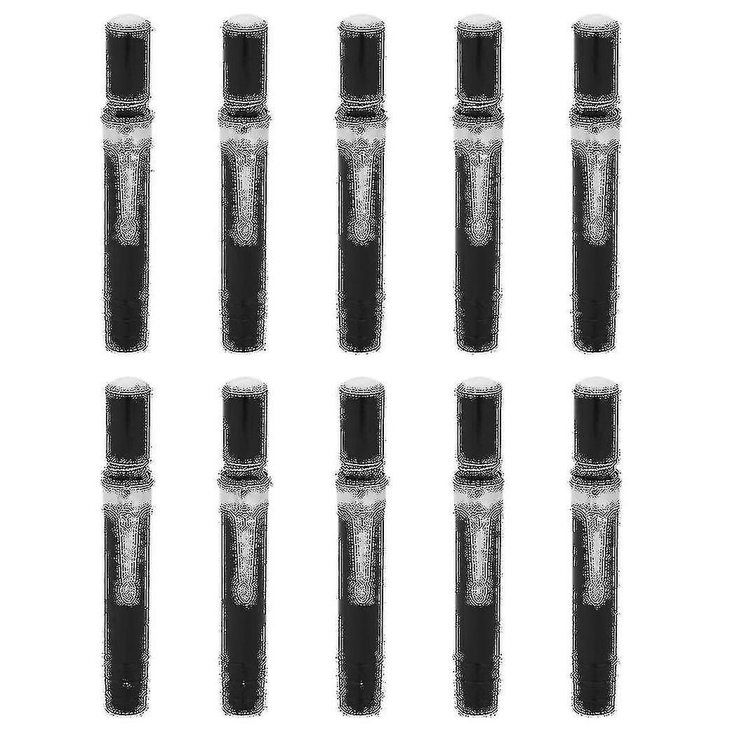 10 Pcs Μαύρο κράμα αλουμινίου Κιμωλία Κάτοχος (μαύρο)