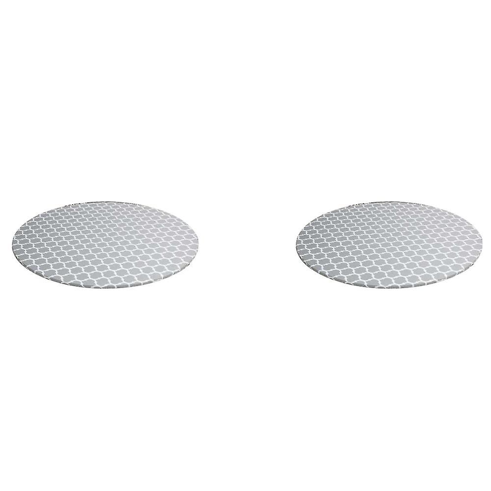 Round Tablecloth With Elastic Edge Waterproof Oil Proof Table Cloth