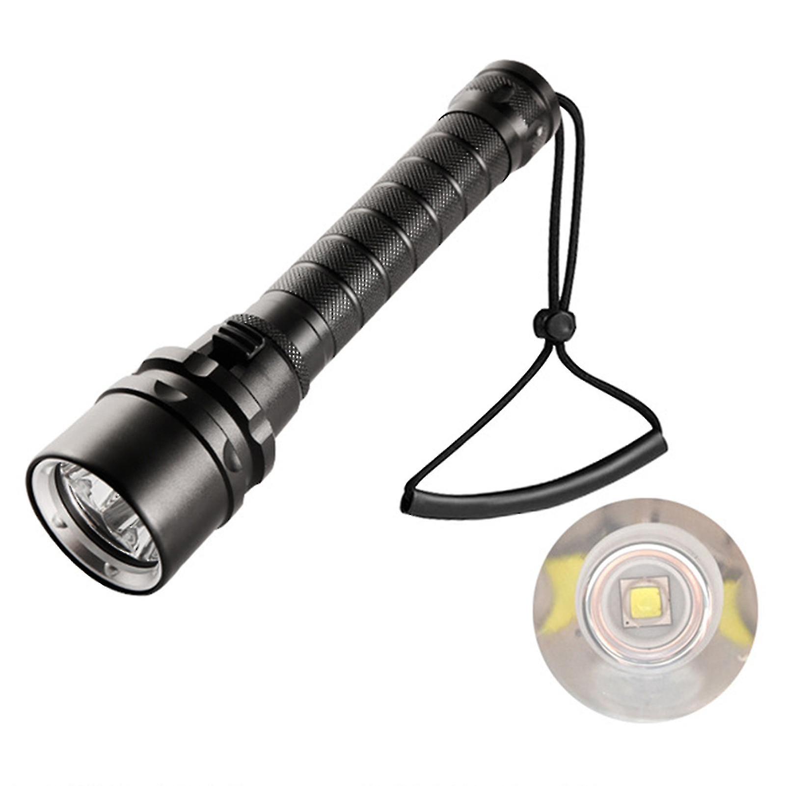 Amphibious Flashlight Bright Lightweight Flashlight Ipx8 Waterproof Flashlight