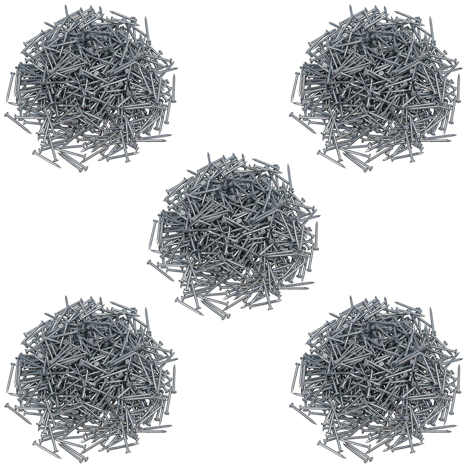 20mm / 0.75” Flat Headed Multi Purpose Nails Panel Pins Tacks Carpentry 3000pc