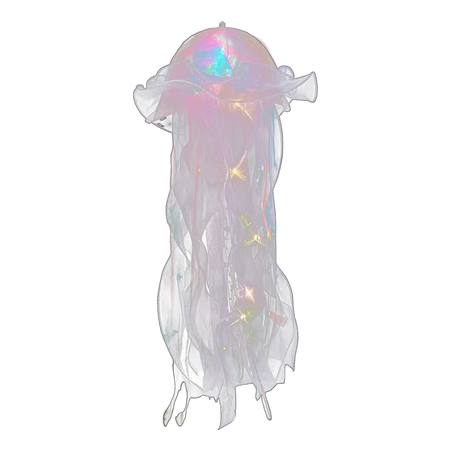 Jellyfish LED Lamp Soft Lighting Battery Operated Jellyfish Lantern LED Hanging Lamp Decoration Holi