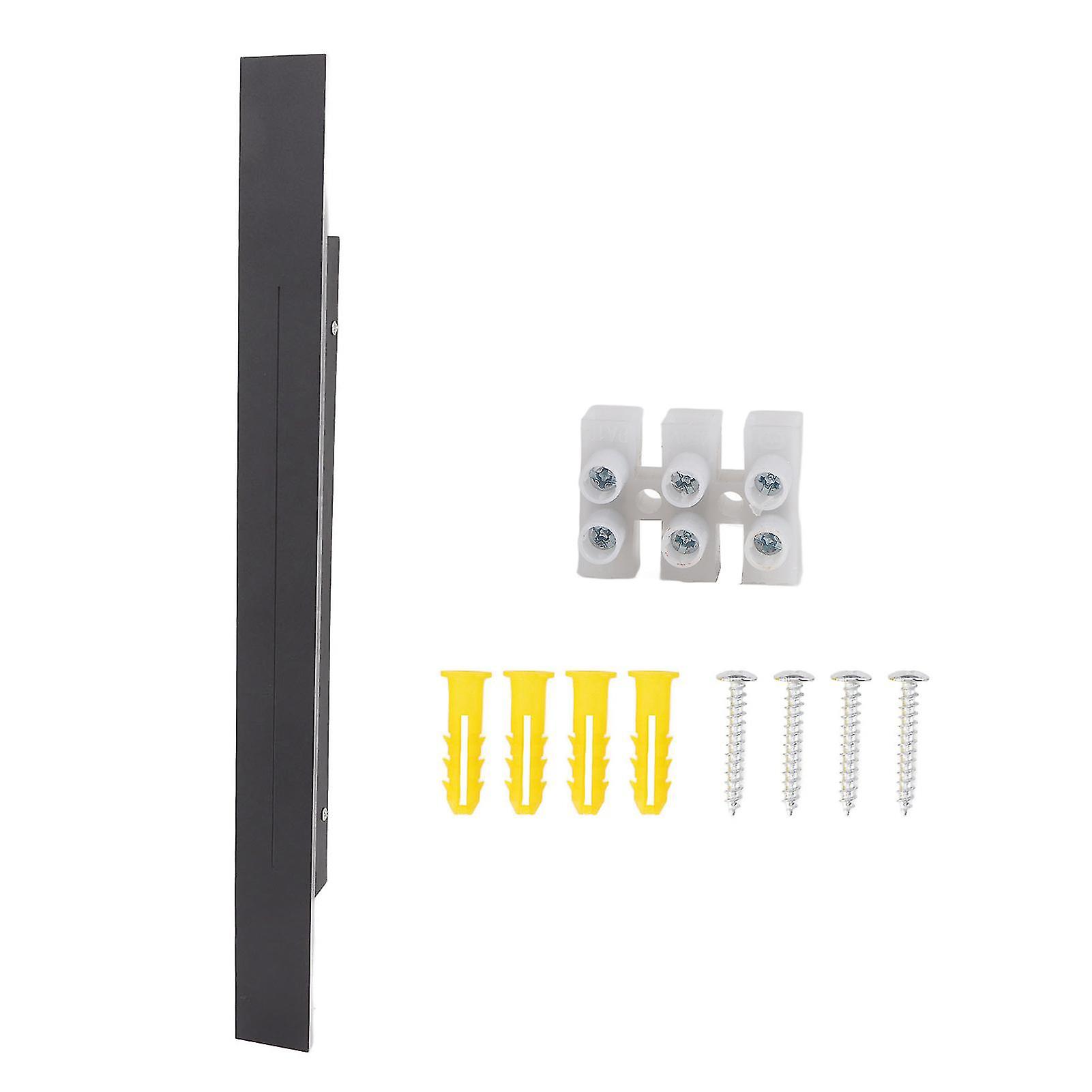 Long Strip Wall Lamp Modern Nordic Rectangular Wall Sconce Indoor LED Light for Bedroom Living Room Aisle Stair 86‑265V 80cm