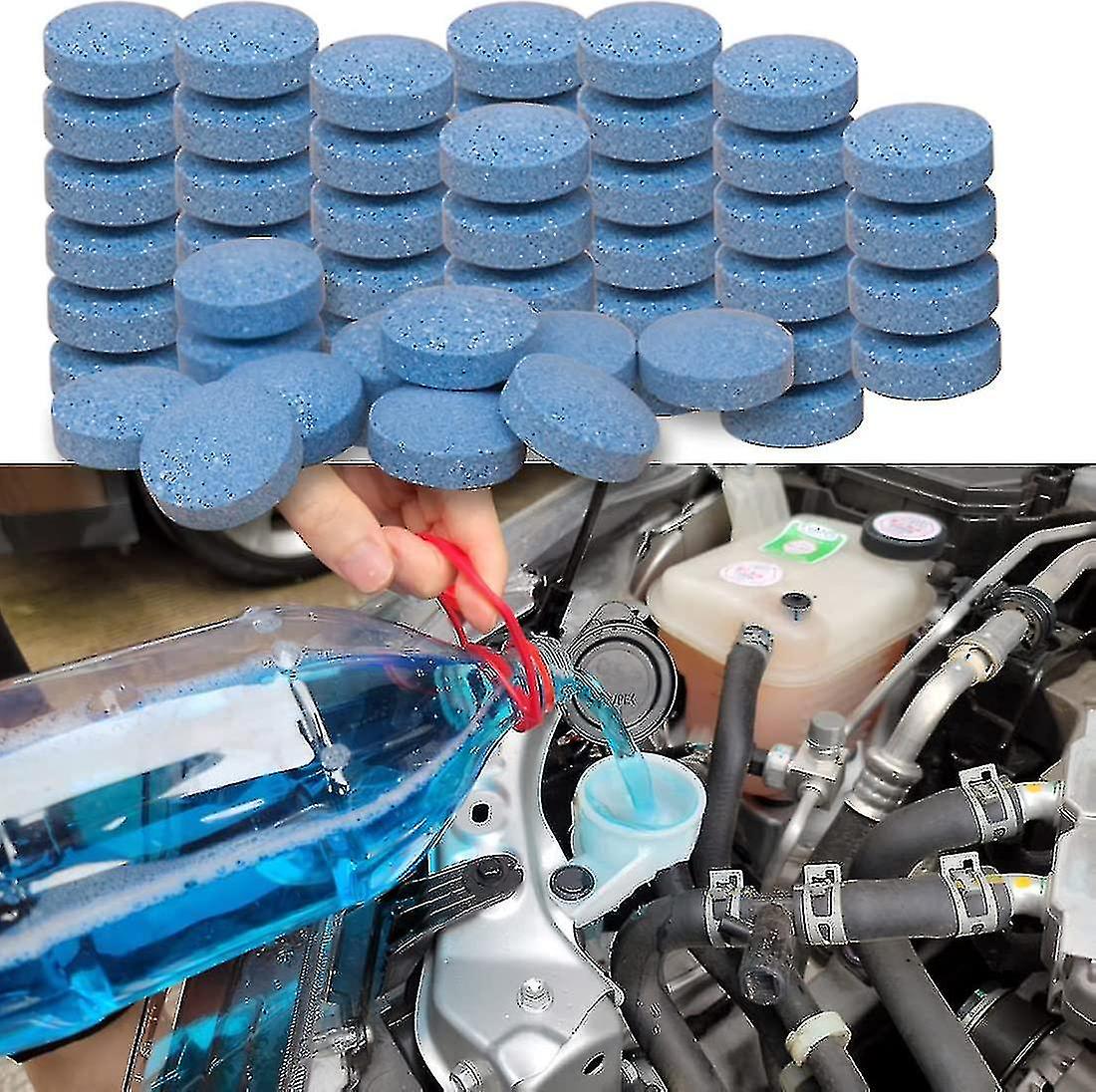 50/100pcs Windshield Washer Fluid, Concentrated Windscreen Washer Fluid 1pcs Equal To 4l Of Windshield Washer Fluid