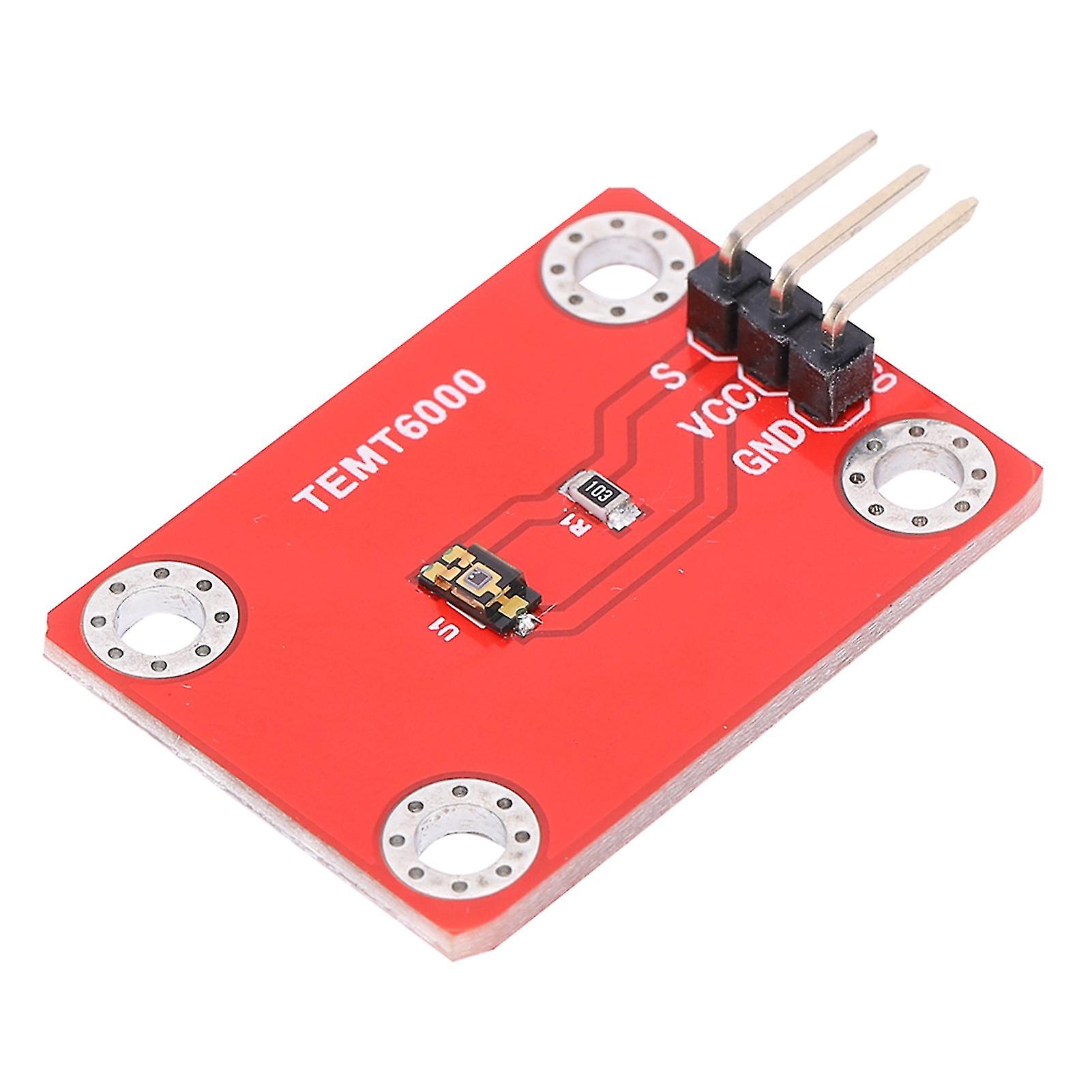 TEMT6000 Ambient Light Sensor Module Analog Signal Light Intensity Detection 1-5000Lux Illumination Range