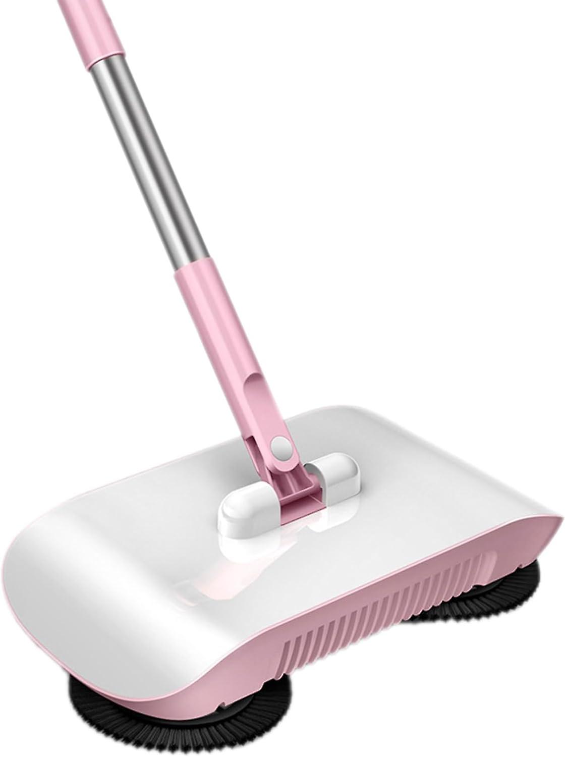 Floor Cleaner 2-in-1 Broom and Mop Set, Manual Sweeper with Dustpan and Glove Cleaner for Household Cleaning Tools