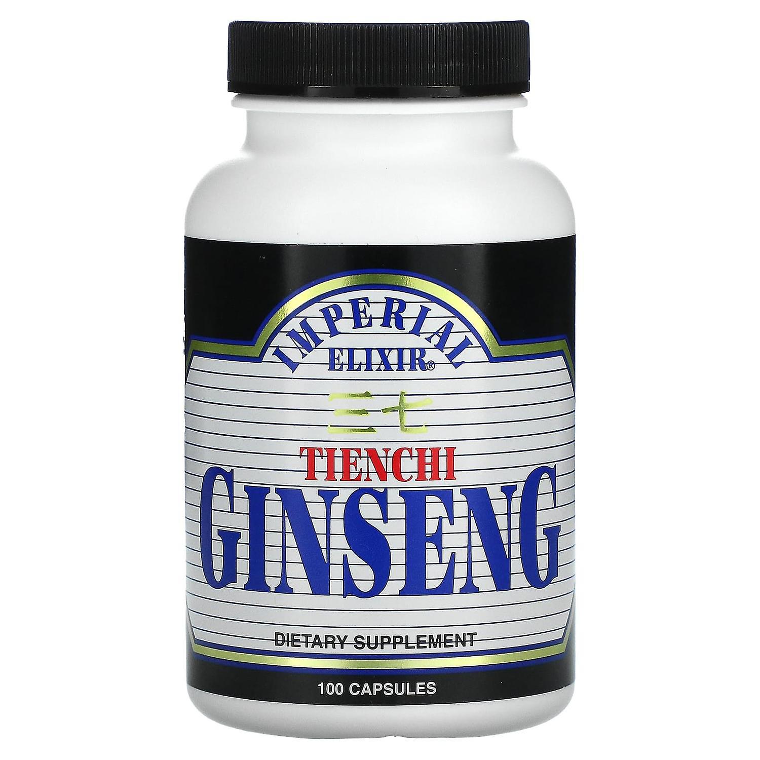 Imperial Elixir, Tienchi Ginseng, 100 Capsules