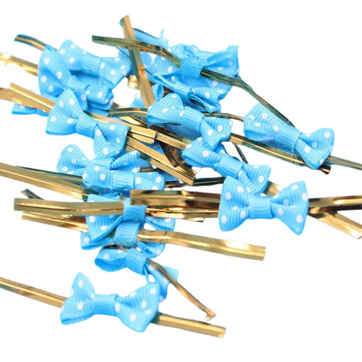 100Pcs/Set Packing Wire Flexible Bendable Gift Wrapping Bow Tie Wrapping Binding Wire for Bread Bag