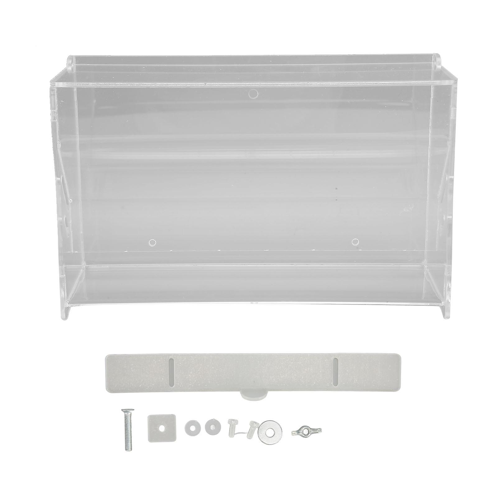 Clear Acrylic Automatic Bird Cage Feeder, for Small Animals