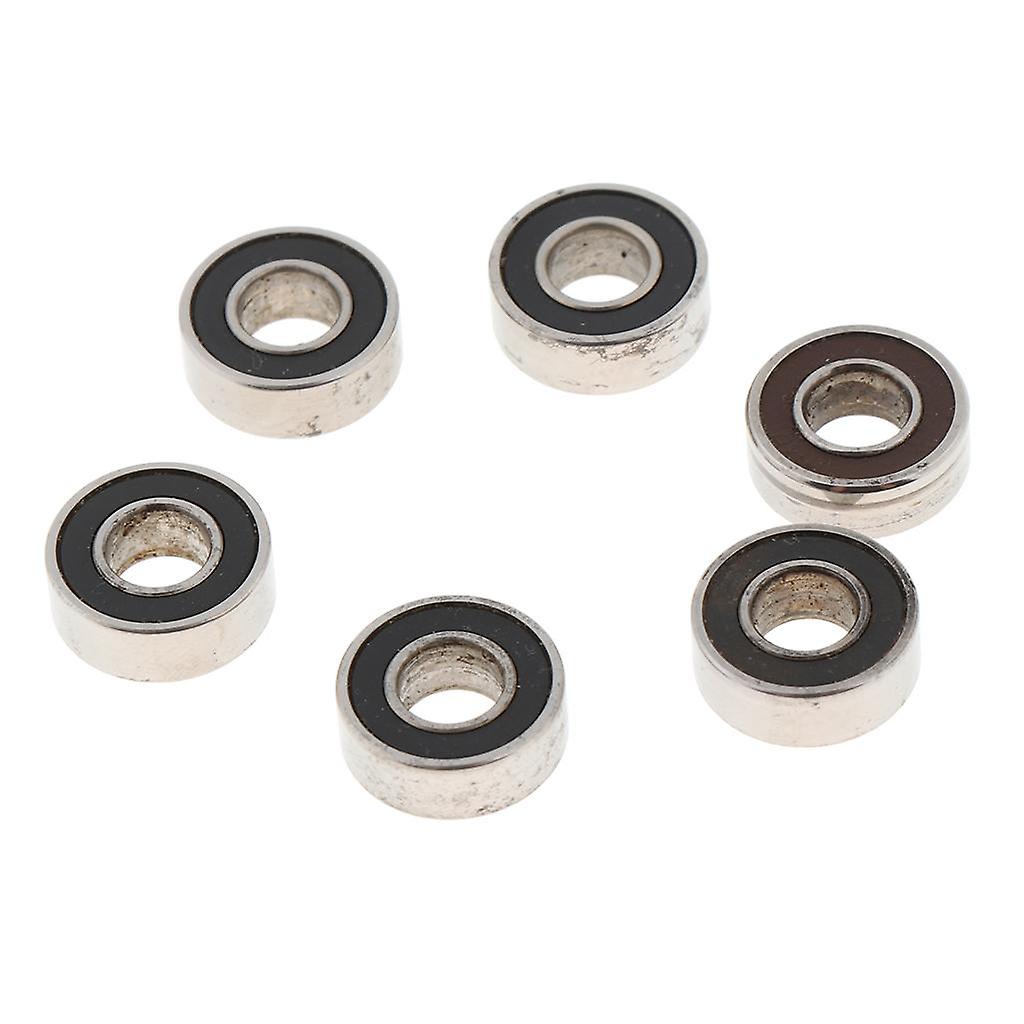 6pc Double Shielded Ball Bearings Rolling for HG P407 HG801 HG802 5x11x4mm
