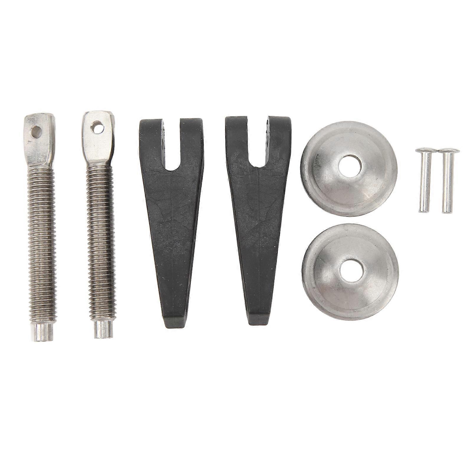 2 Set Clamp Handle Assembly Screw 6G1 4311600 Durable Clamp Handle Screw Kit for Outboard 2HP 2SH Bracket Replacement