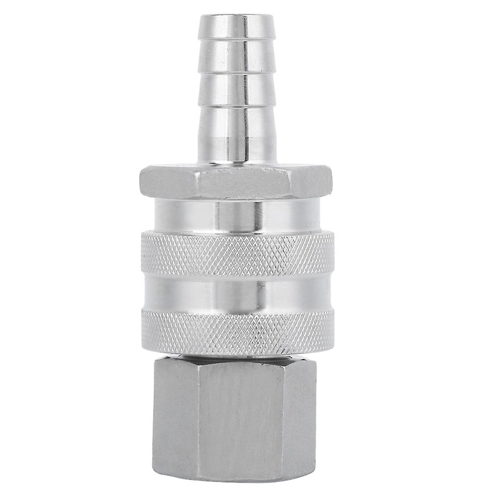 Quick Disconnect Equipment Connector Female Thread 1/2‑Inch NPt1/2‑Inch‑Barb for Beer Pump