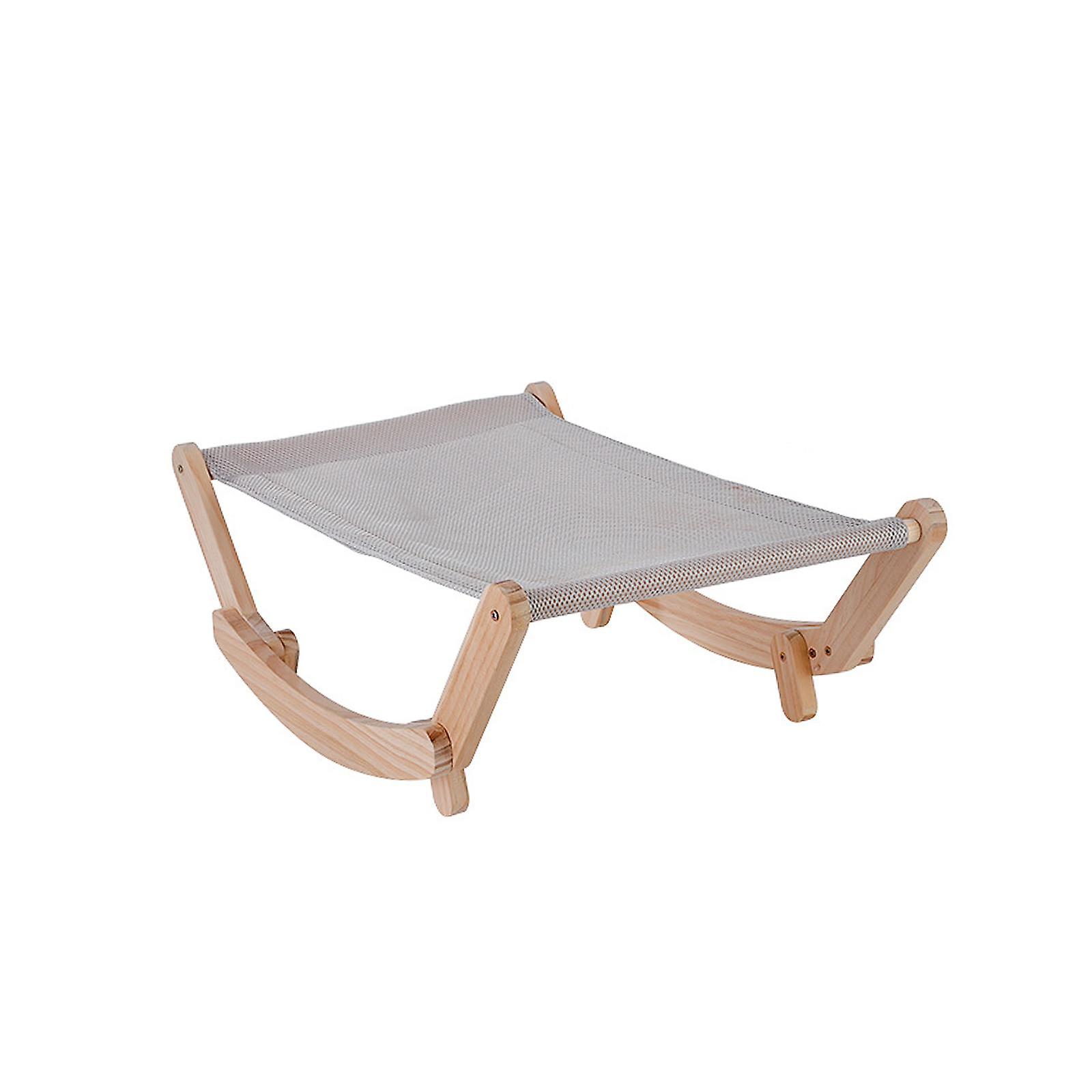 Pet Rocking Bed Chair Cat Hammock Kennel Lounger for Small Medium Cats Kitty