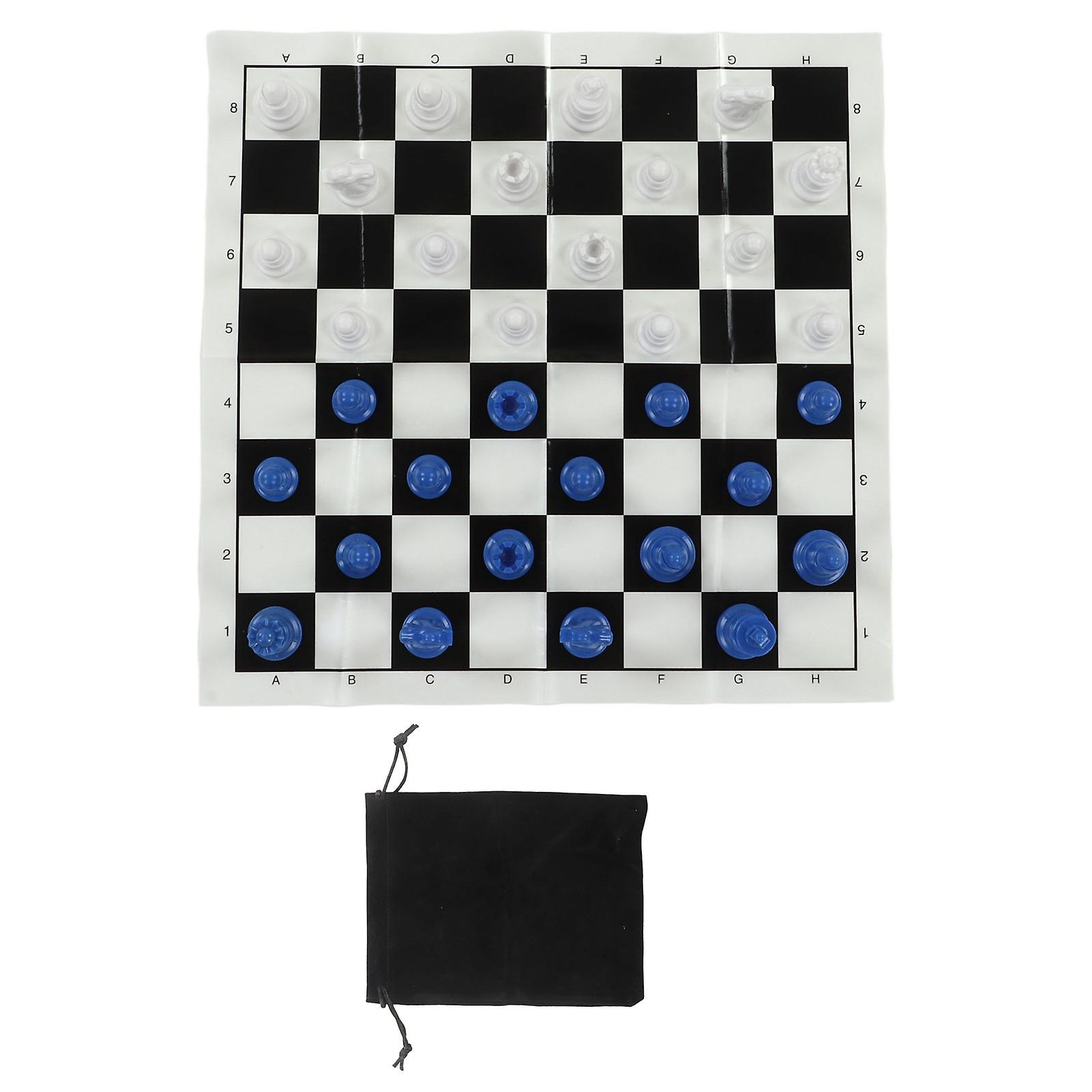 Plastic Chess Set, 25CM Chessboard, International Chess