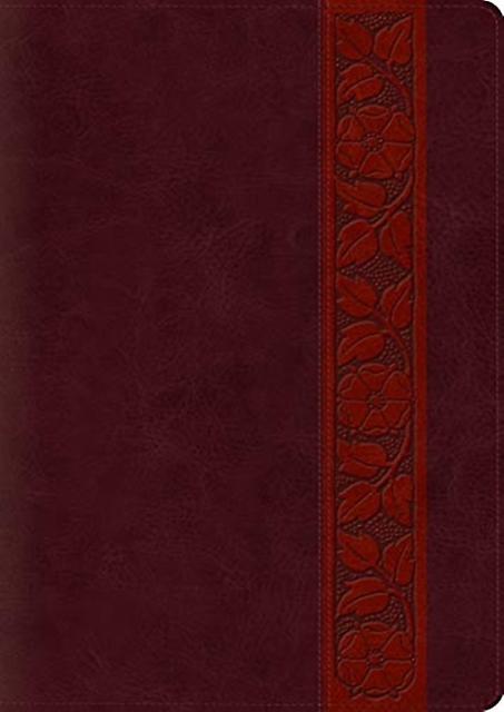 Esv Study Bible Large Print Thumb Indexed Leather  fine binding Book