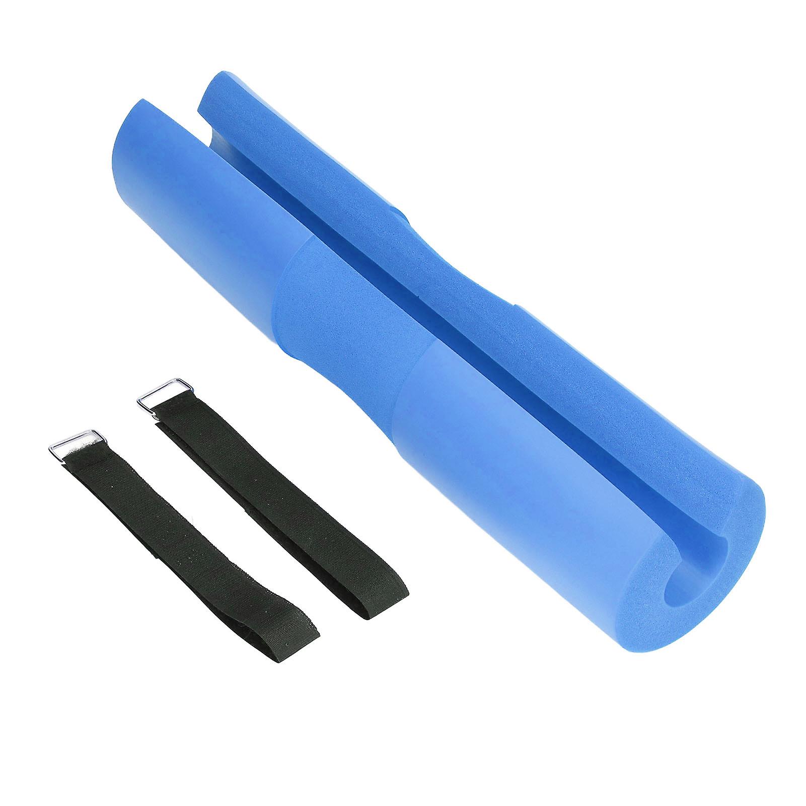Squat Pad Barbell Squat Pad Neck Shoulder Protective Pad Support for Squats Lunges Hip Thrusts Blue