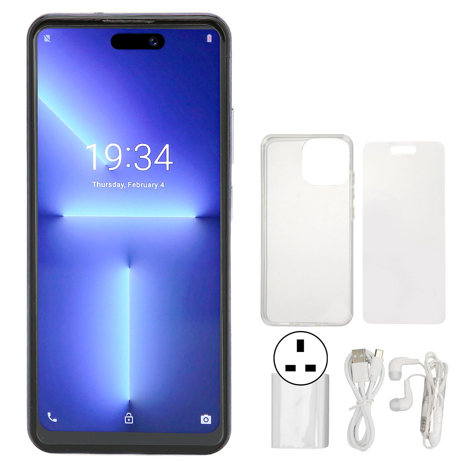 6.6" Android 12 Smartphone: 6GB RAM, 128GB ROM, 5000mAh, 13MP Camera, MTK6889 CPU