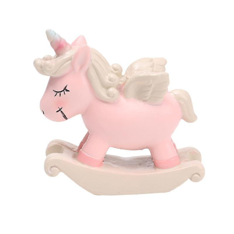 1pcs Resin Unicorn Ornament