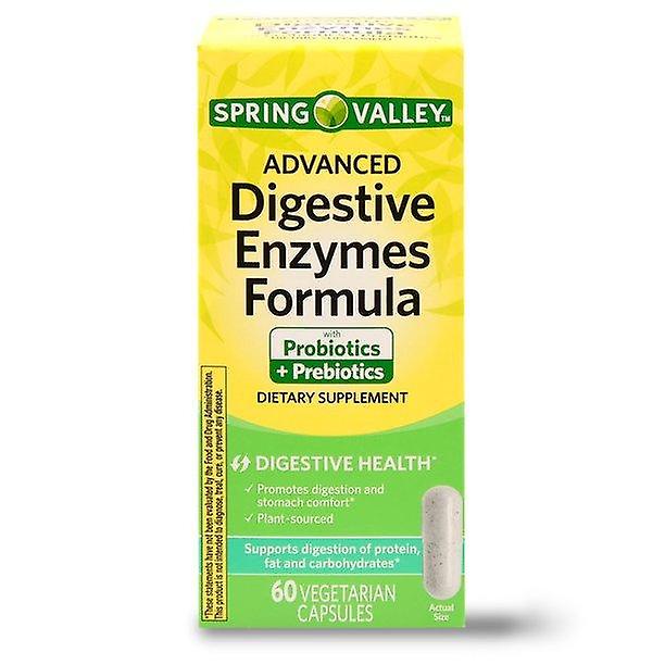Spring Valley Advanced Verdauungsenzyme, 60 Stück